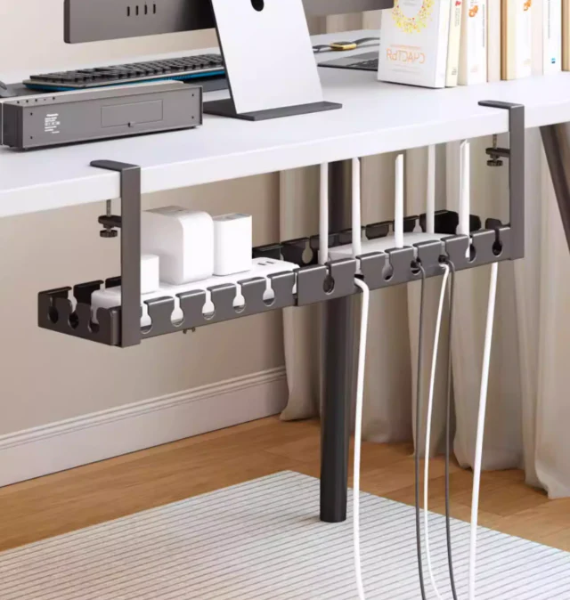 Clip, organizador de Cable de escritorio