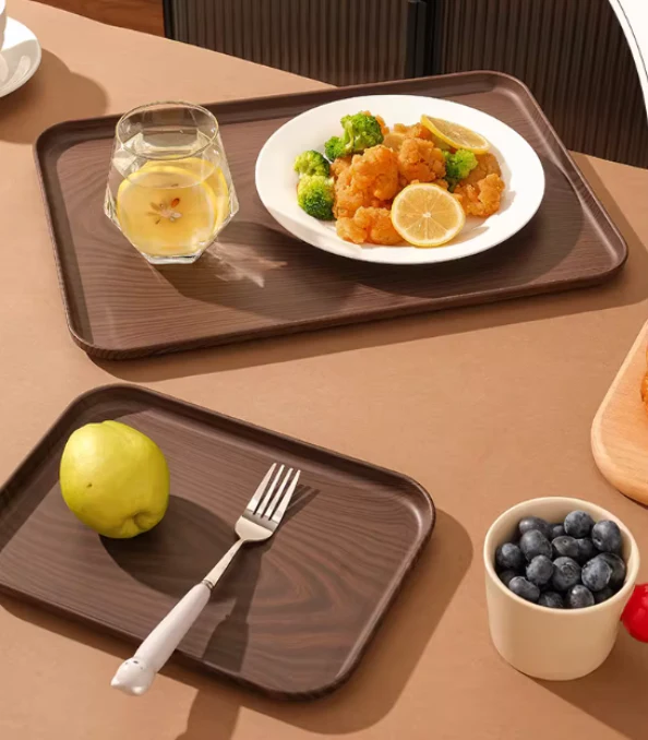 Bandeja de organizador de cubiertos de plástico