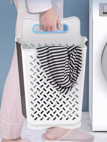 Cesta de lavandería plegable
