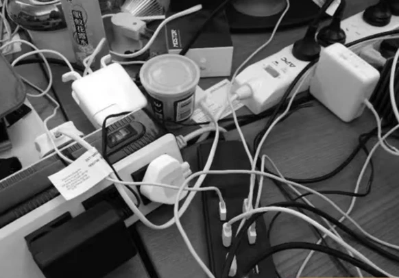 Clip, organizador de Cable de escritorio