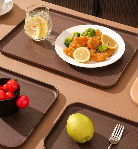 Bandeja de organizador de cubiertos de plástico