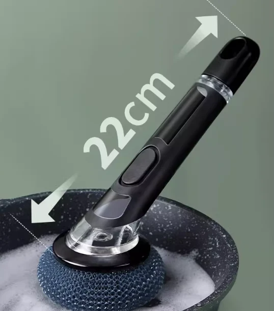 Cepillo de limpieza del recipiente del plato