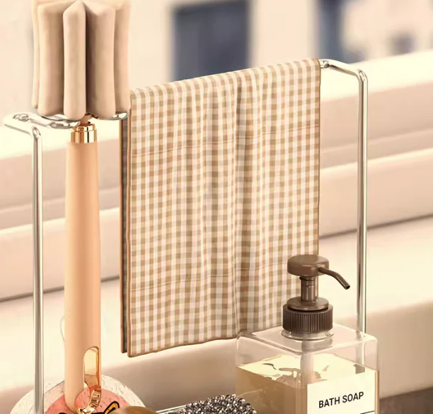 Bandeja de drenaje con soporte de esponde de cocina